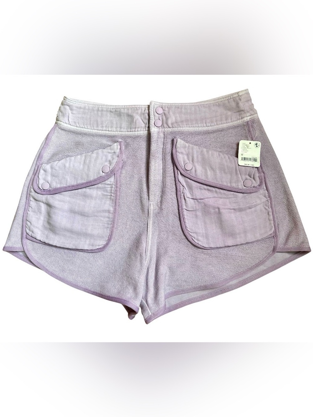 NWT Free People X FP Movement Timko Shorts in Faded Mauve M - Picture 9 of 10